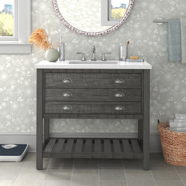 Three Posts™ Grigg 37" Single Bathroom Vanity Set & Reviews Wayfair